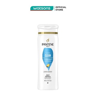 [Mã FMCGWA101 giảm 8% đơn 250K] Dầu Gội Và Xả Pantene Classic Clean 2in1 Healthier Hair In 1 Wash 355ml
