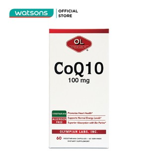 Hỗ Trợ Sức Khỏe Tim Mạch Olympian Labs Coq10 100Mg 60 Viên/Hộp