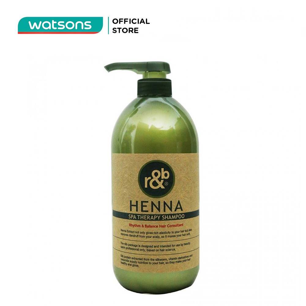 Dầu Xả Thảo Dược R&B Henna Spa Therapy Rinse 1000ml
