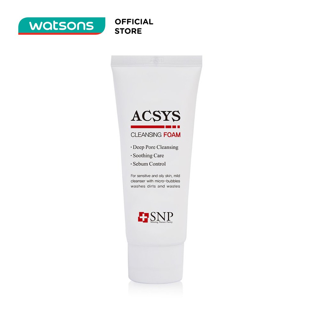 Sữa Rửa Mặt SNP Acsysacys Cleansing Foam 150ml