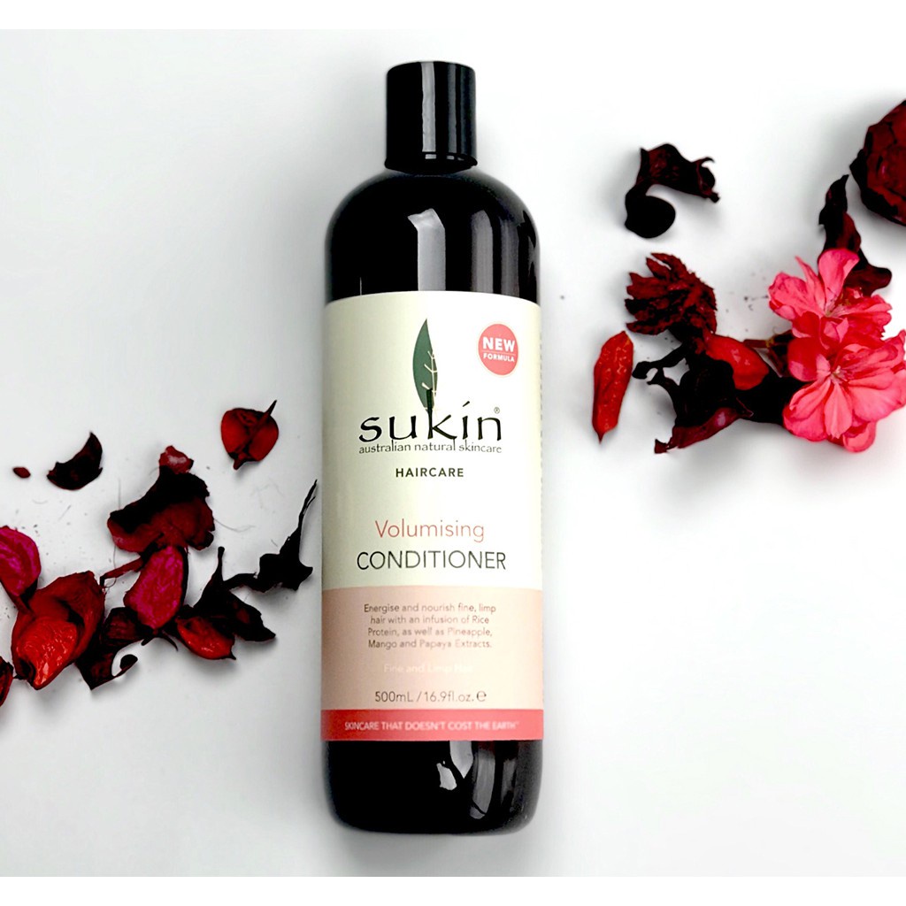 Dầu Xả Làm Dày Tóc Sukin Volumising Conditioner 500ml
