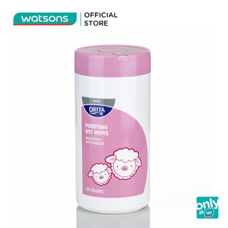 Khăn Ướt Orita Purifying Wet Wipe 50 Miếng