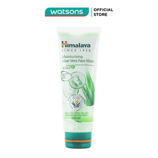 Sữa Rửa Mặt Himalaya Moisturizing AloeVera Chiết Xuất Từ Lô Hội Và Dưa Leo Dưỡng Ẩm Chuyên Sâu 100ml