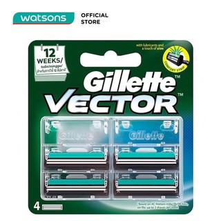 Lưỡi Dao Cạo Gillette Vector Plus 4 Cái