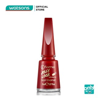 Sơn Móng Flormar Jelly Look Nail Enamel 11ml.#Jl04 Scarlet