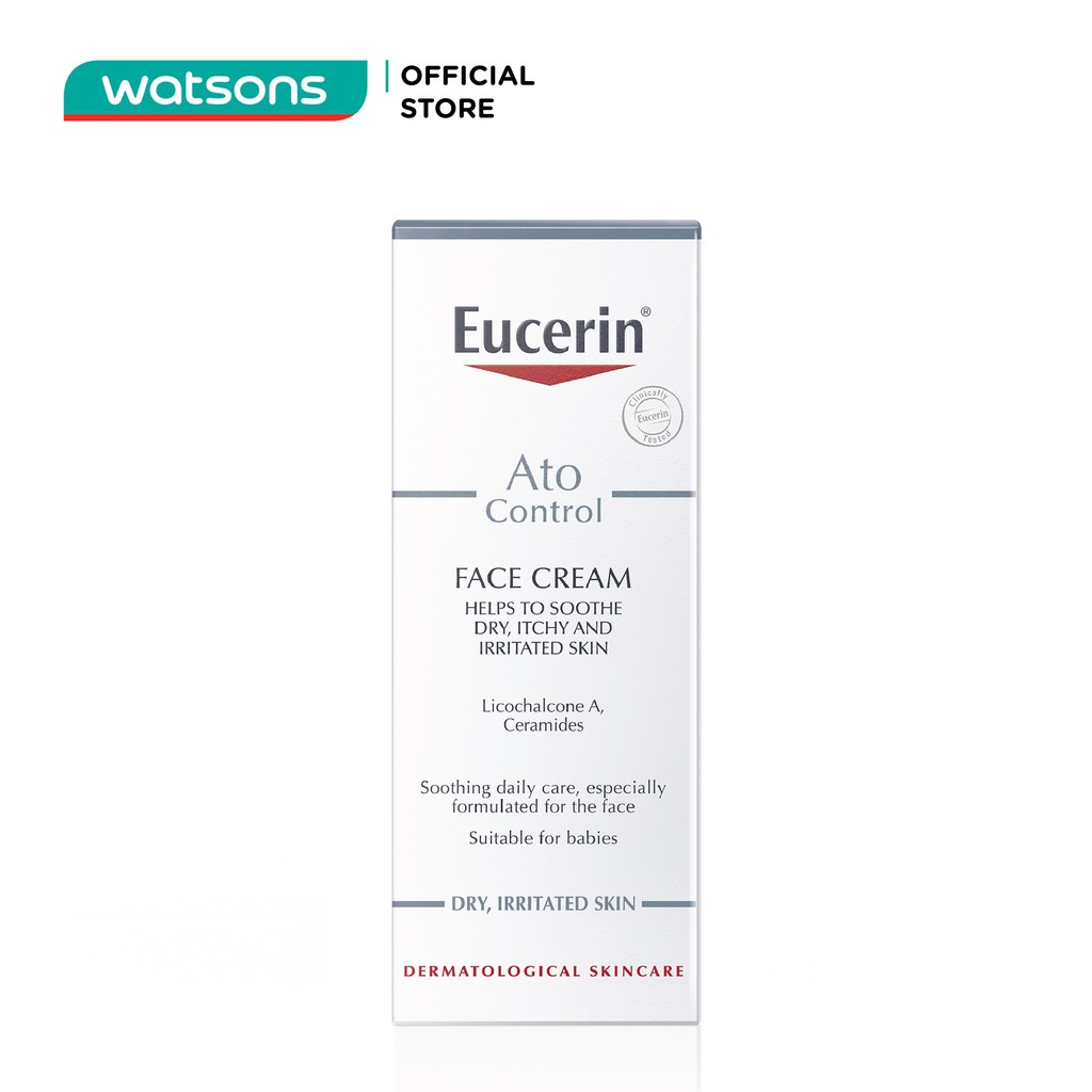 Kem Dưỡng Da Eucerin Ato Control Soothing Cream 50ml