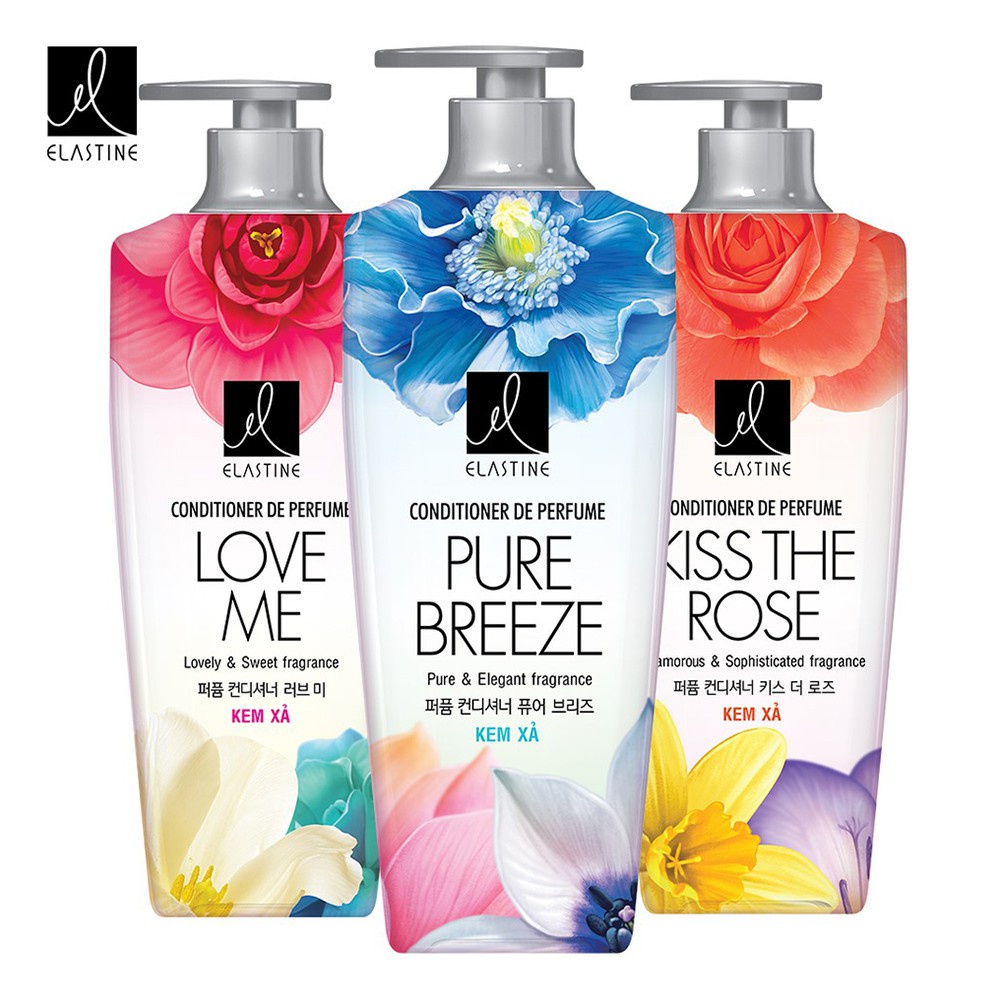 Kem Xả Dưỡng Tóc Elastine Love Me 600ml