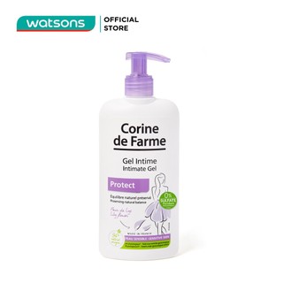 Gel Làm Sạch Và Giảm Cảm Giác Khó Chịu Vùng Kín Corine de Farme Intimate Gel Protect 250ml