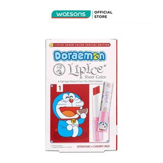 Son Dưỡng Có Màu Lipice Doraemon Sheer Colour Dorayaki 2.4g