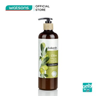 Dầu Xả Naturals By Watsons Chiết Xuất Olive 490ml