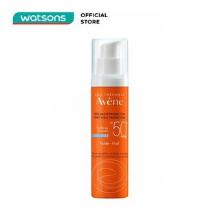 Kem Chống Nắng Cho Da Thường, Hỗn Hợp Avene Protection Fluid SPF50+, Không Gây Nhờn Rít 50ml
