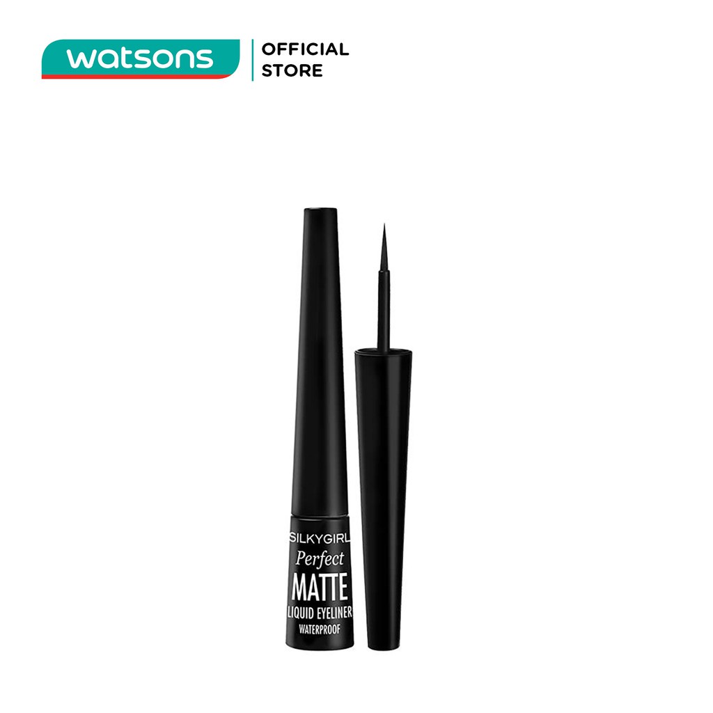 Kẻ Mắt Nước Silkygirl Perfect Matte Liquid Eyeliner 2.5ml - 01 Matte Black