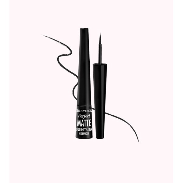 Kẻ Mắt Nước Silkygirl Perfect Matte Liquid Eyeliner 2.5ml - 01 Matte Black