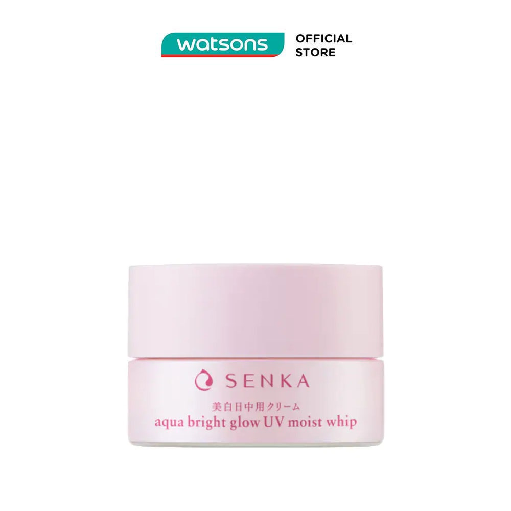 Kem Dưỡng Trắng Da Chống Nắng Ban Ngày Senka White Beauty Glow UV Cream 50g