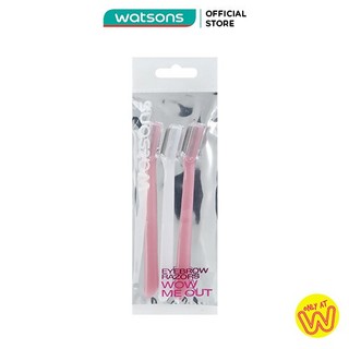Dao Cạo Lông Mày Watsons (Bộ 3 Cây)