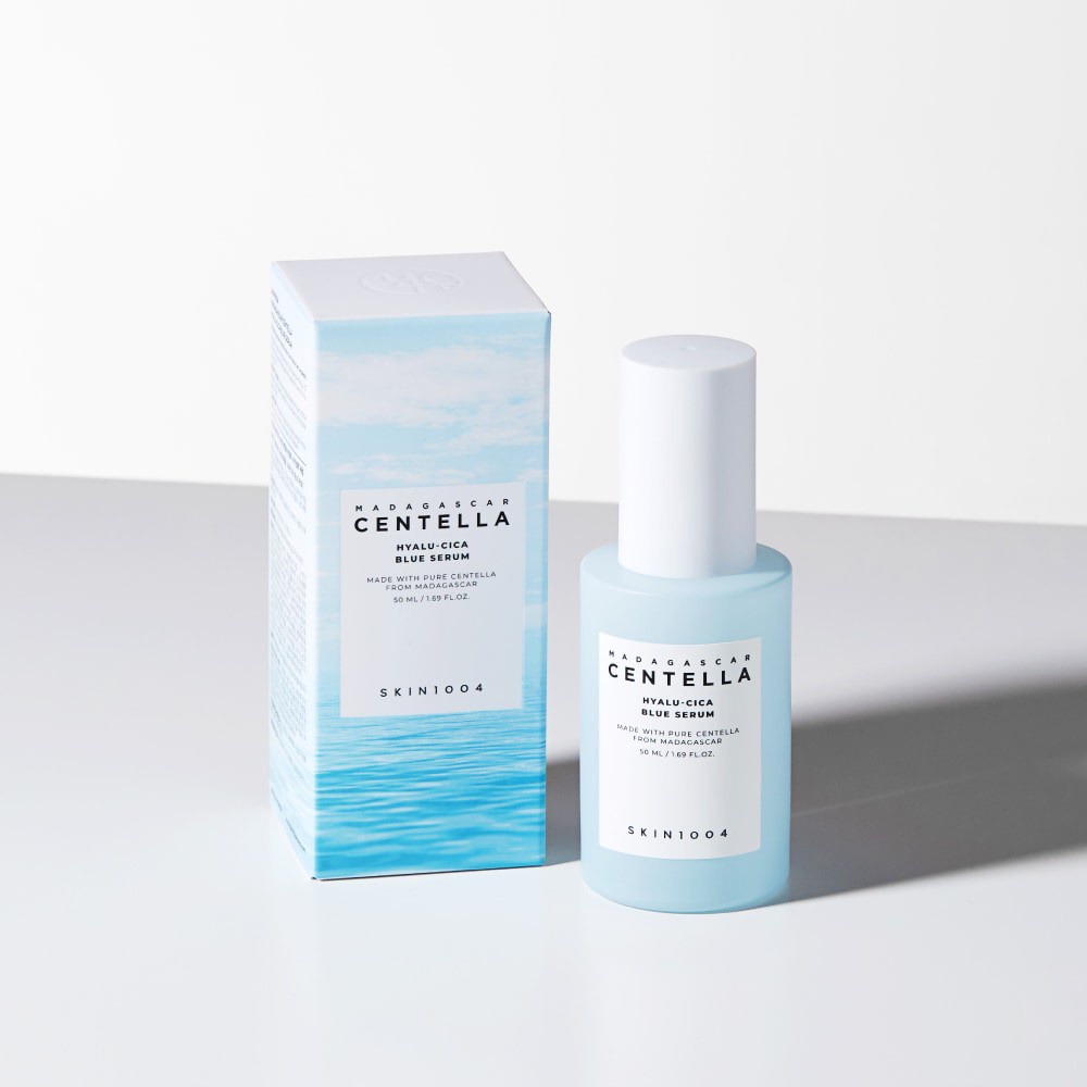 Tinh Chất Skin1004 Madagascar Centella Hyalu-Cica Blue Serum Dưỡng Ẩm & Làm Dịu Da 50ml