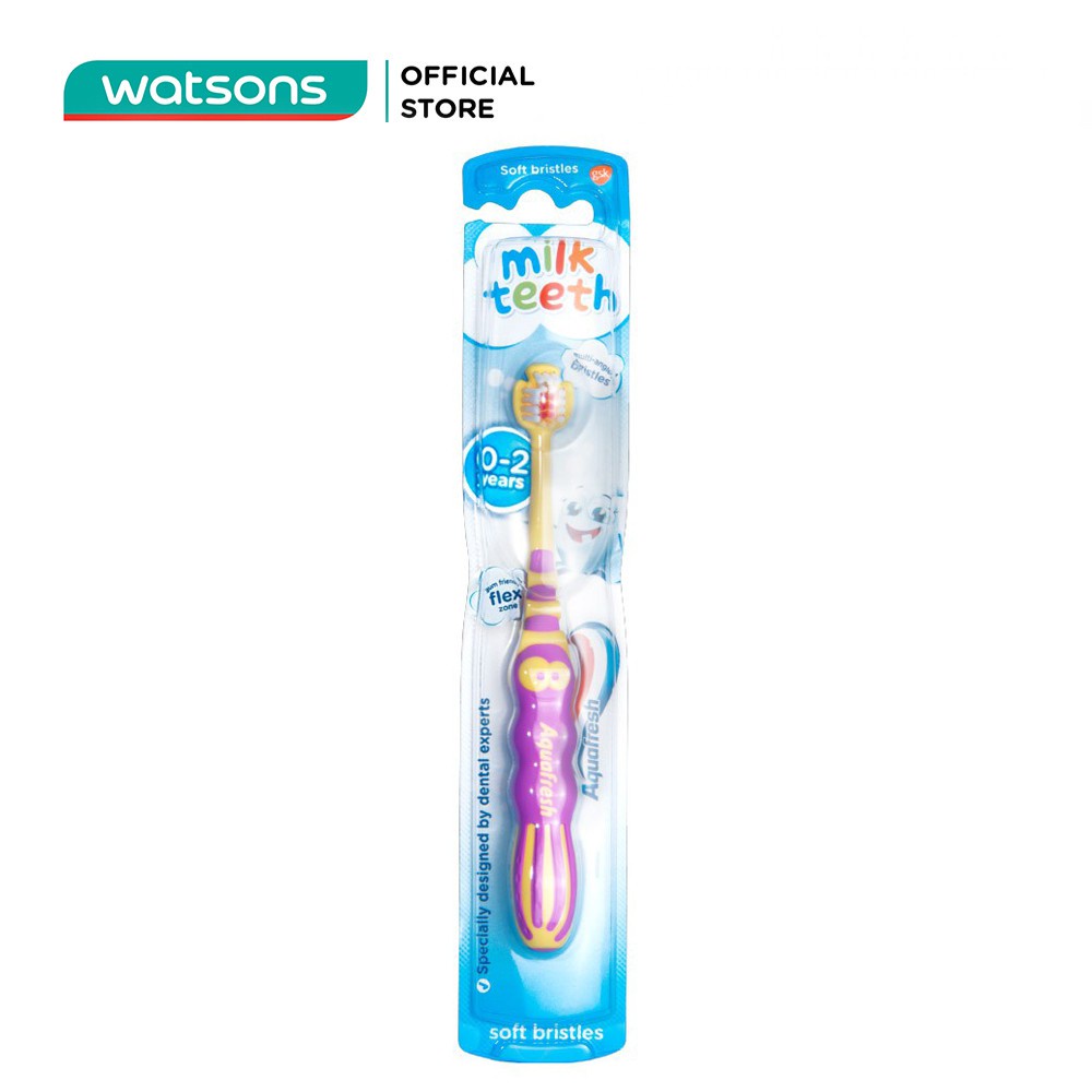 Bàn Chải Đánh Răng Trẻ Em Răng Sữa Aquafresh Kid Milk Teeth 0-2 Tuổi