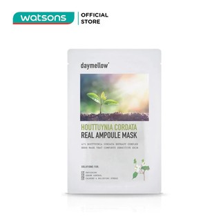 Mặt Nạ Daymellow Houttuynia Cordata Real Ampoule Mask Chiết Xuất Lá Diếp Cá 27ml