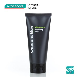Sữa Rửa Mặt Sạch Sâu Tẩy Tế Bào Chết Cho Nam Watsons 100g