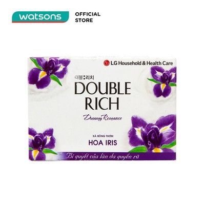 Xà Bông Double Rich Hương Hoa Iris 90g
