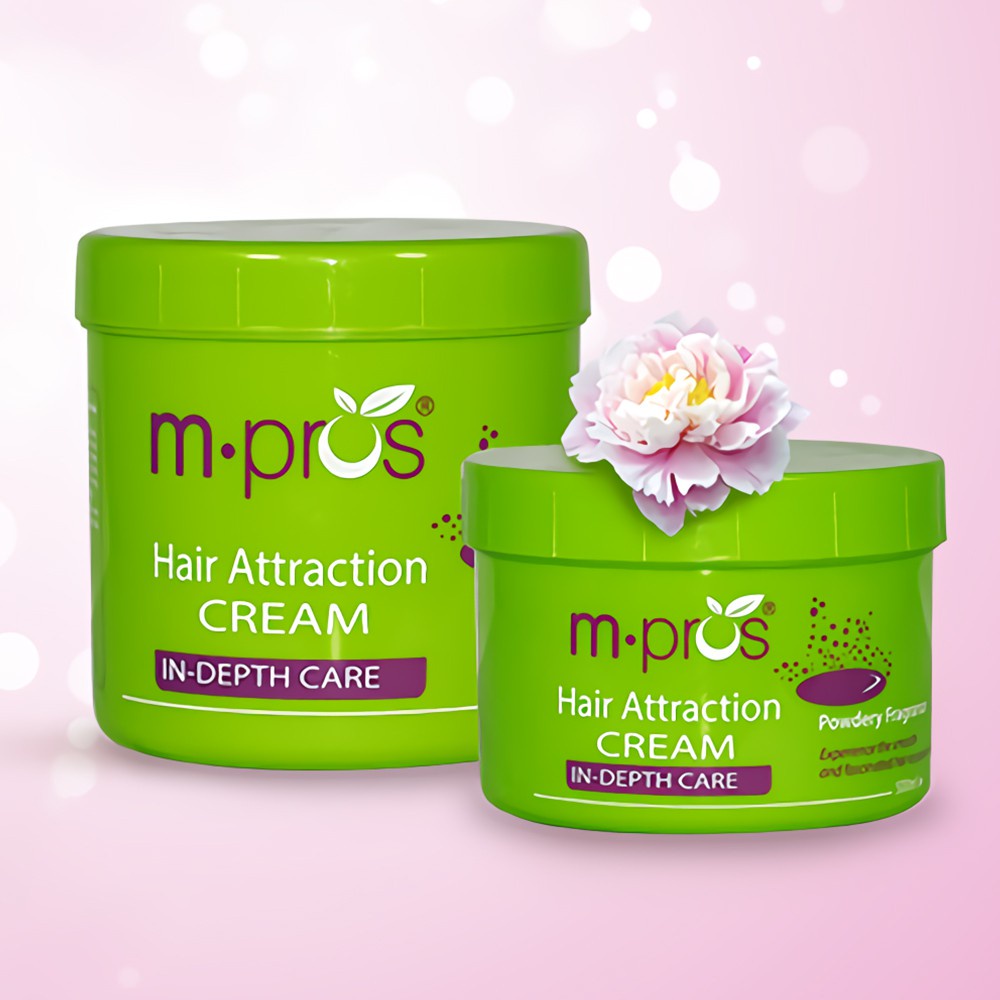 Kem Hấp Dầu M.Pros Nuôi Dưỡng Tóc Khô, Hư Tổn Hương Phấn 500ml