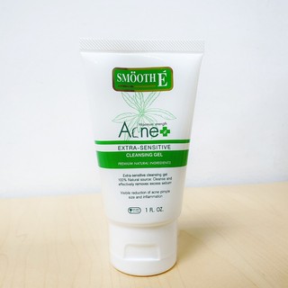 Sữa Rửa Mặt Giảm Mụn Smooth E Acne Sensitive Cleansing Gel 30ml