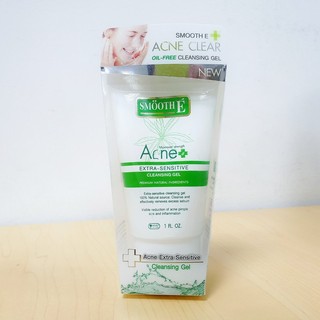 Sữa Rửa Mặt Giảm Mụn Smooth E Acne Sensitive Cleansing Gel 30ml