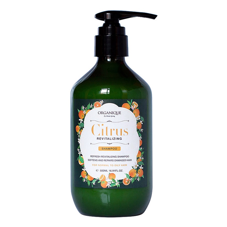 Dầu Gội Organique Phục Hồi Hương Cam Chanh Citrus Revitalizing Shampoo 500ml