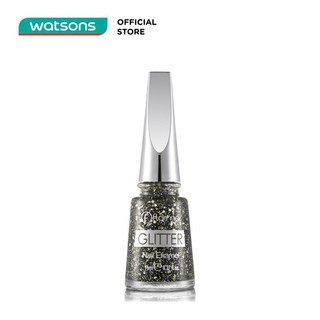 Sơn Móng Flormar Glitter Nail Enamel 11ml.#Gl05 Black Diamonds