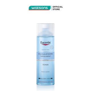 Nước Cân Bằng Cho Da Nhạy Cảm Eucerin Dermato Clean Clarifying Toner 200ml
