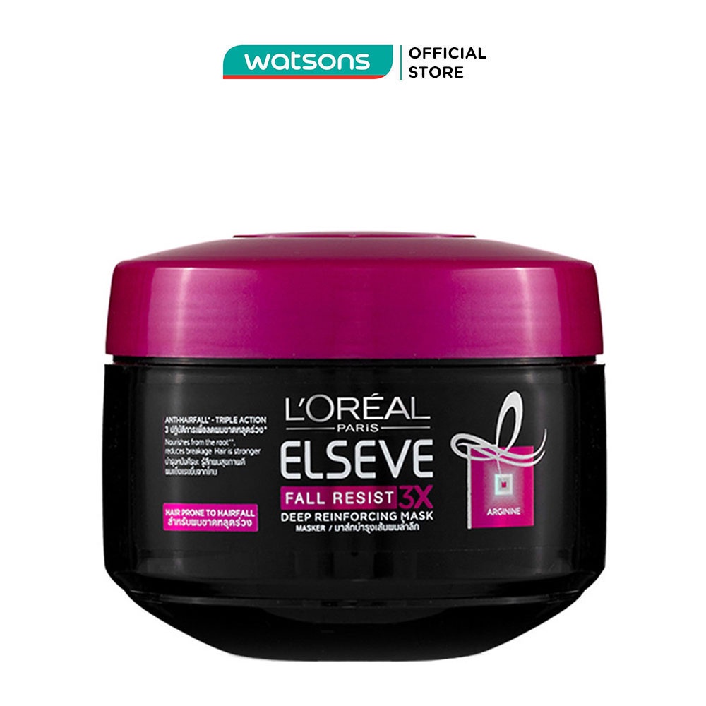 Kem Ủ L'Oreal Paris Fall Resist 3X Ngăn Rụng Tóc 200ml