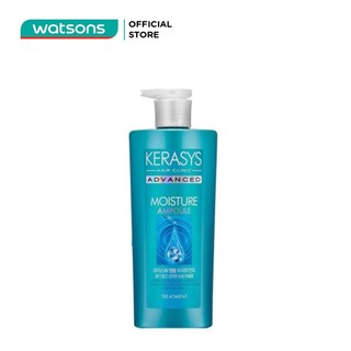 Dầu Xả Kerasys Hair Clinic Advanced Moisture Ampoule Treatment Dành Cho Tóc Khô Và Tóc Hư Tổn 600ml