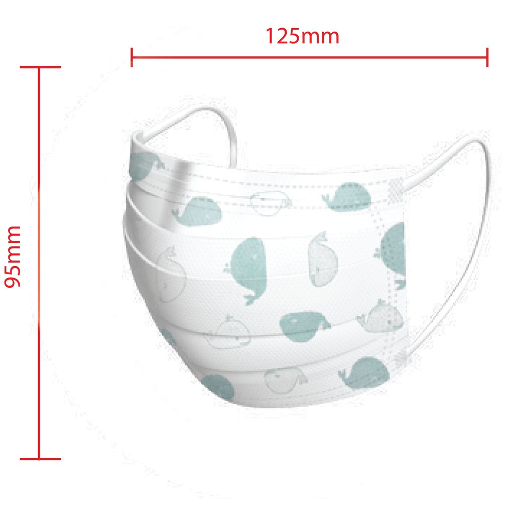 Khẩu Trang Anyguard Baby Cho Trẻ Em 10 Cái/Túi