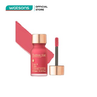 Son Lì Macqueen Newyork Tattoo Tint 10ml .#No.04 Peach Coral