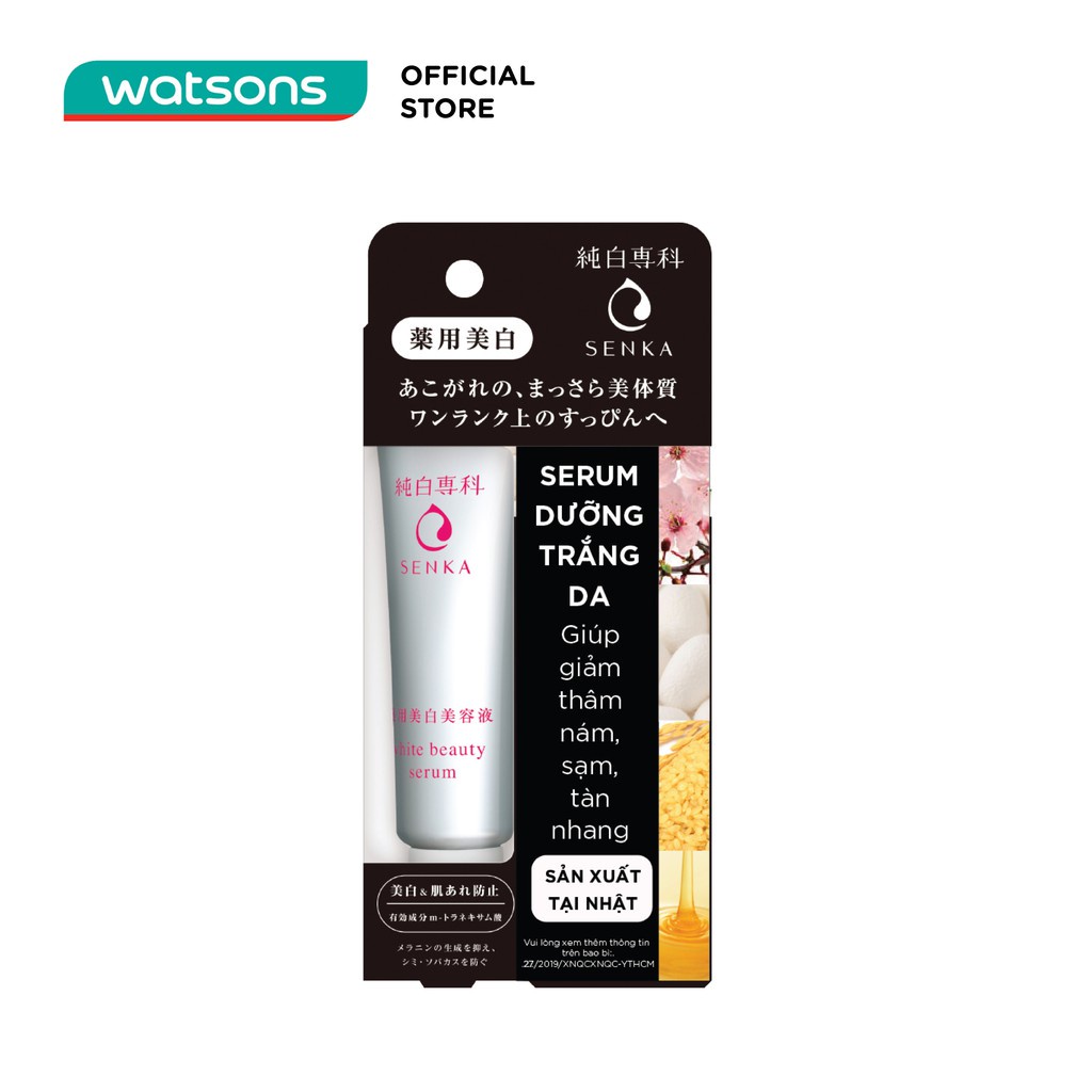 Tinh Chất Senka Dưỡng Trắng Da 35g
