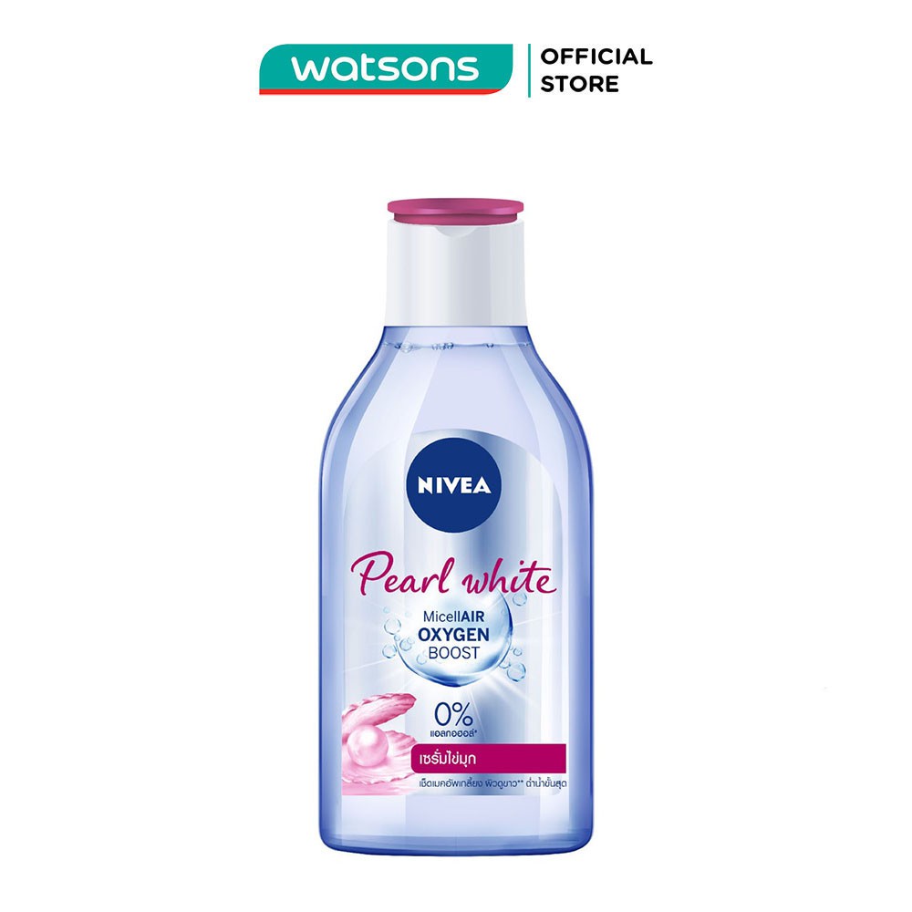 Nước Tẩy Trang Nivea Pearl White Tính Chất Ngọc Trai Sáng Da Dành Cho Da Thường Và Khô 400ml