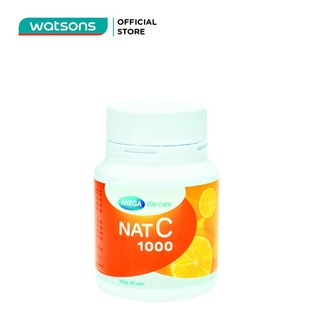 Thực Phẩm Bảo Vệ Sức Khỏe Mega We Care Nat C 1000 30 Viên