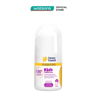 Kem Chống Nắng Cancer Council Kids Dành Cho Trẻ Em Dạng Lăn SPF50+ 75ml