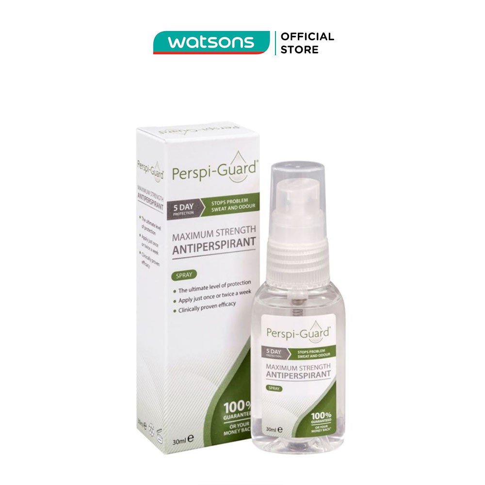 Xịt Ngăn Mùi Perspi-Guard Maximum Strength Antiperspirant Spray Khử Mồ Hôi Vượt Trội 30ml
