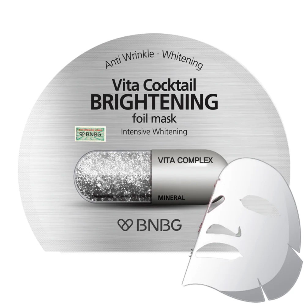 Mặt Nạ BNBG Vita Cocktail Brightening Foil Mask Sáng Da 30ml