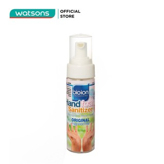 Bình Xịt Khử Mùi Và Làm Sạch Bioion Không Cồn, Không Mùi Dạng Bọt Làm Sạch Handfoam 80ml