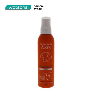 Kem Chống Nắng Avene Dạng Chai Xịt SPF50+ 200ml