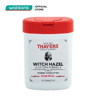 Nước hoa hồng thayers dạng khăn ướt - hương hoa hồng