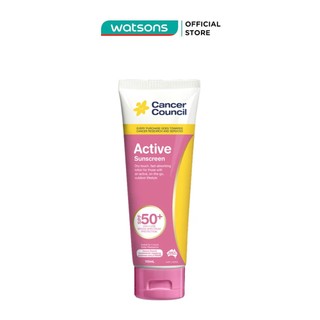 Kem Chống Nắng Cancer Council Avitive Năng Động SPF50+ 110ml