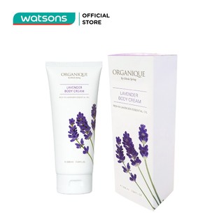 [Mã FMCGWA101 giảm 8% đơn 250K] Kem Dưỡng Thể Organique Hương Hoa Oải Hương Lavender Body Cream 200ml