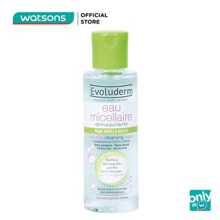Nước Tẩy Trang Evoluderm Cho Da Hỗn Hợp, Nhờn 100ml