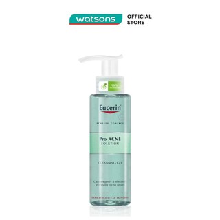 Gel Rửa Mặt Da Mụn Eucerin Loại Bỏ Nhờn Ngừa Mụn 200ml