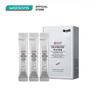 Mặt Nạ Ngủ Tinh Chất Kim Cương SNP Diamond Water Sleeping Pack 100g