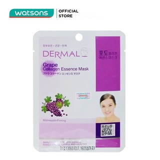 Mặt Nạ Dermal Tinh Chất Collagen Với Chiết Xuất Nho Tươi 23g