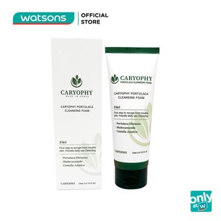 Sữa Rửa Mặt Làm Sạch Bã Nhờn, Se Khít Lỗ Chân Lông Caryophy Portulaca Cleansing Foam 150ml